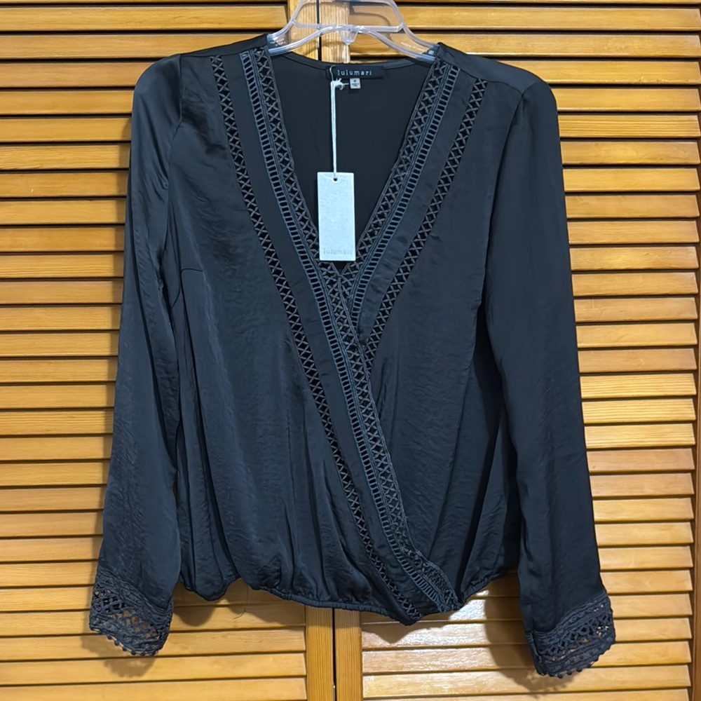 Elegant Charcoal Women's Top